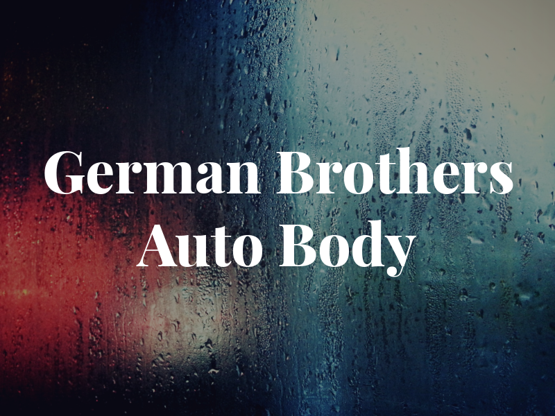 German Brothers Auto Body