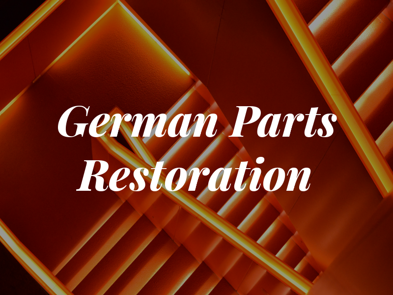 German Parts & Restoration