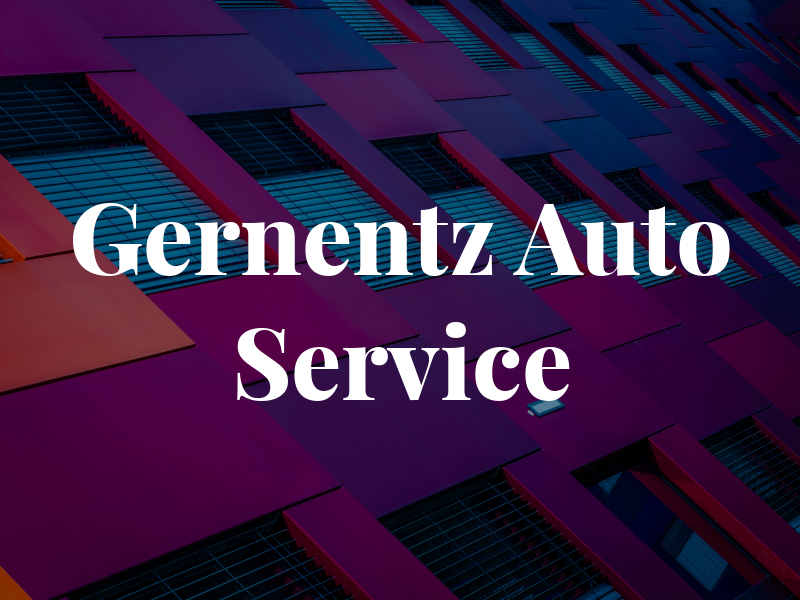 Gernentz Auto Service