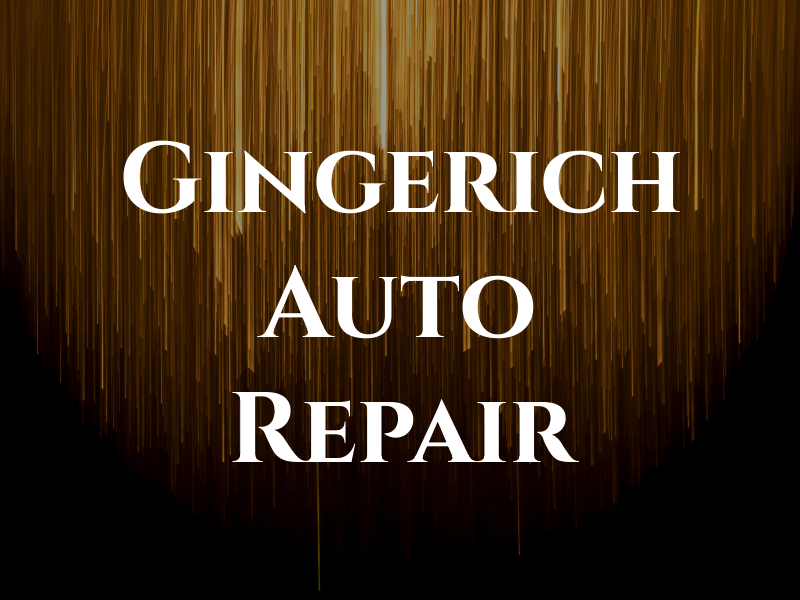 Gingerich Auto Repair