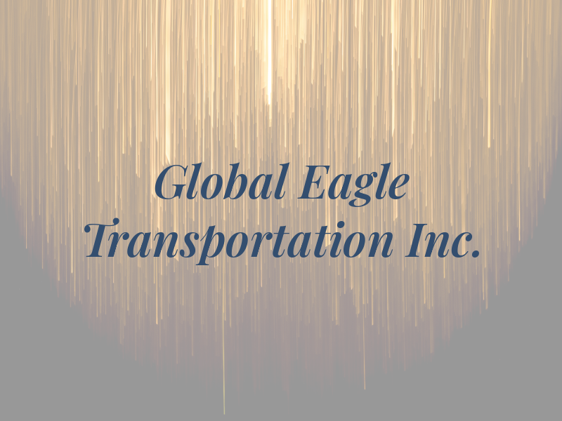 Global Eagle Transportation Inc.