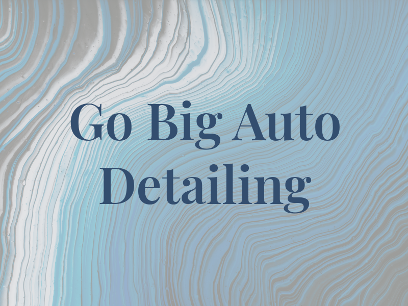 Go Big Auto Detailing