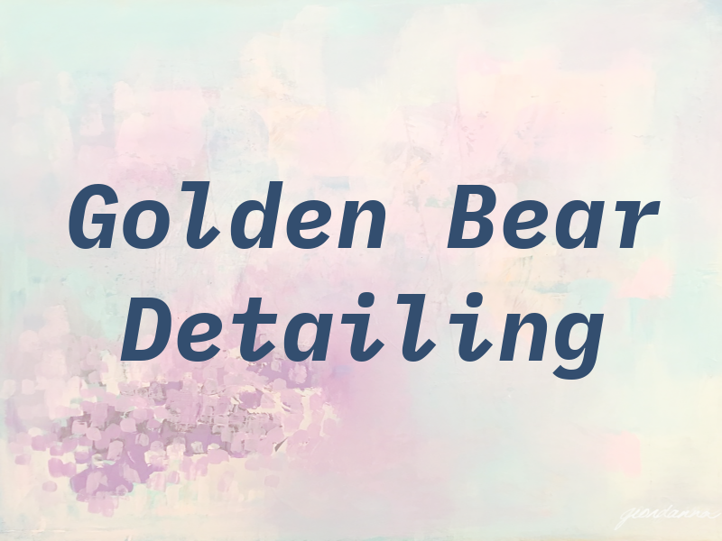 Golden Bear Detailing
