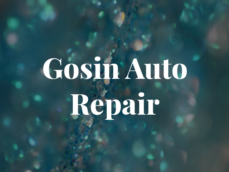 Gosin Auto Repair