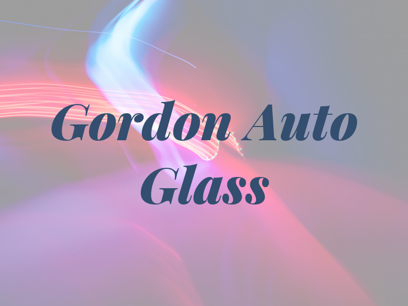 Gordon Auto Glass