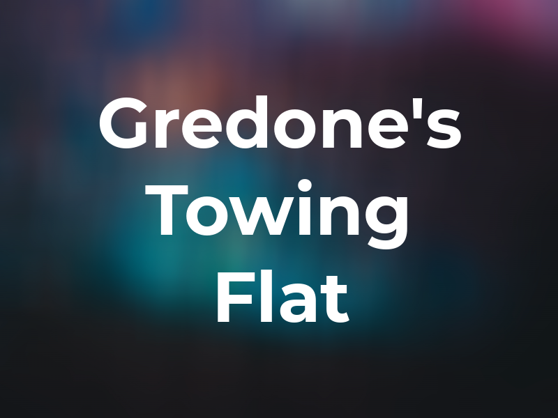 Gredone's Towing & Flat Bed