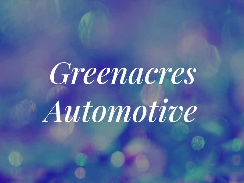 Greenacres Automotive