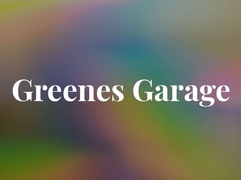 Greenes Garage