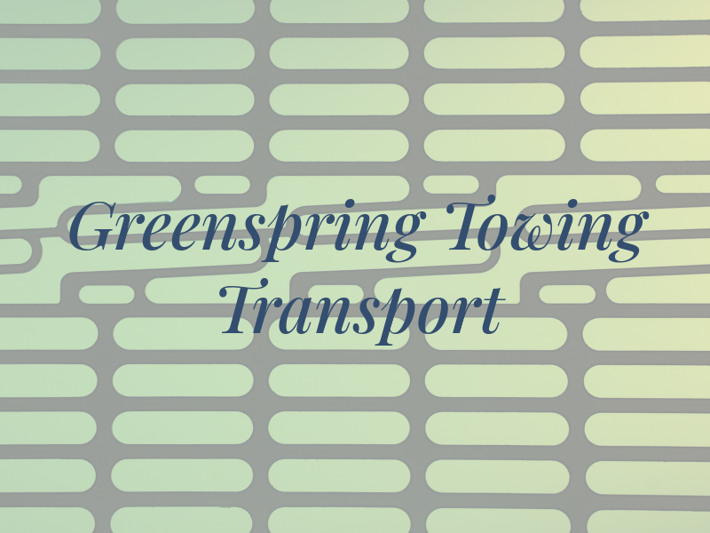Greenspring Towing & Transport