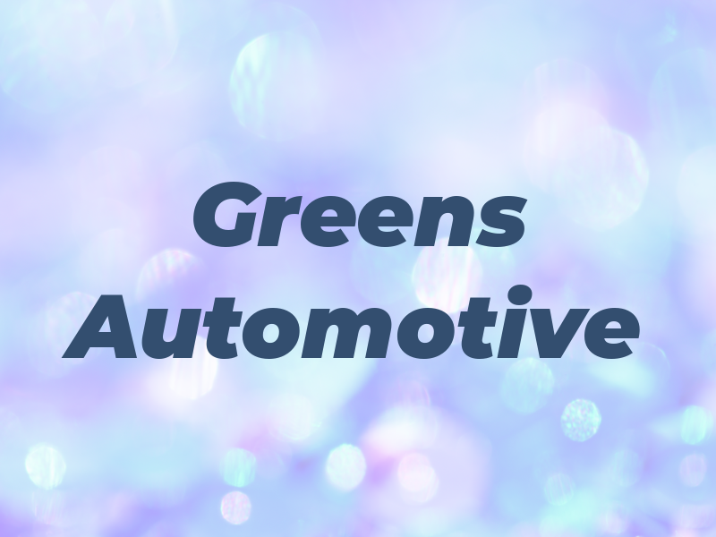 Greens Automotive
