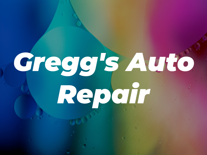 Gregg's Auto Repair