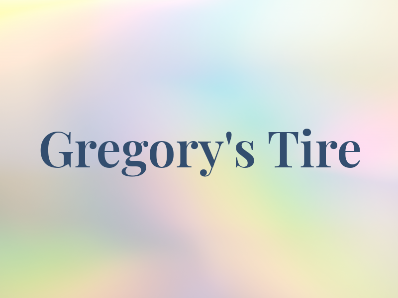 Gregory's Tire