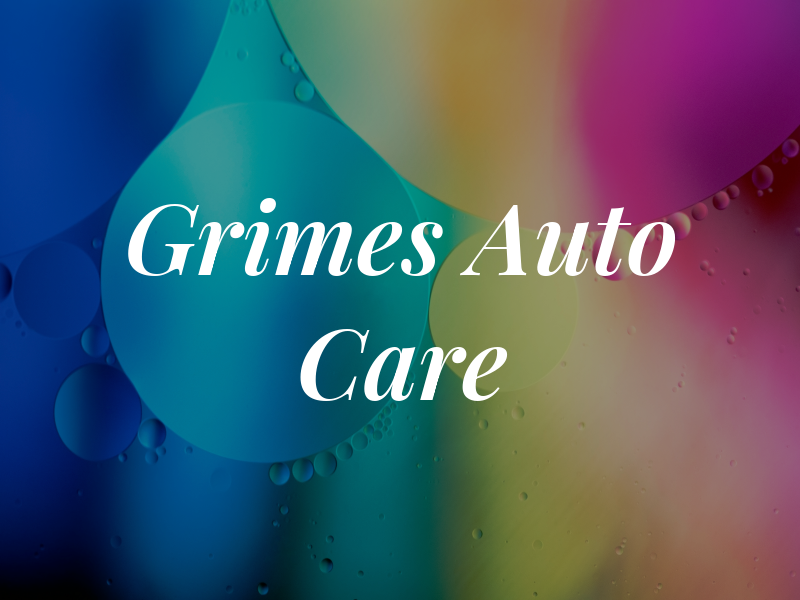 Grimes Auto Care