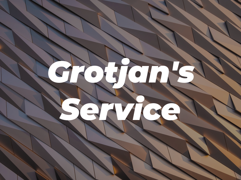 Grotjan's Service