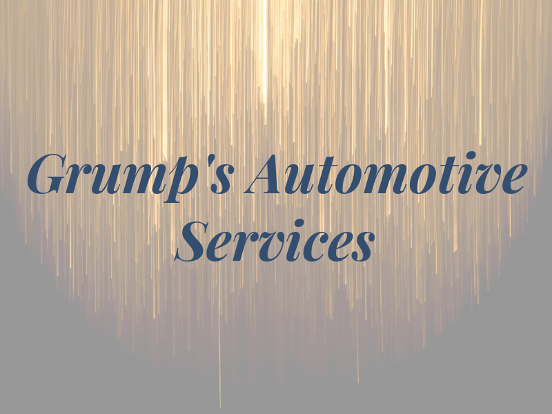 Grump's Automotive Services