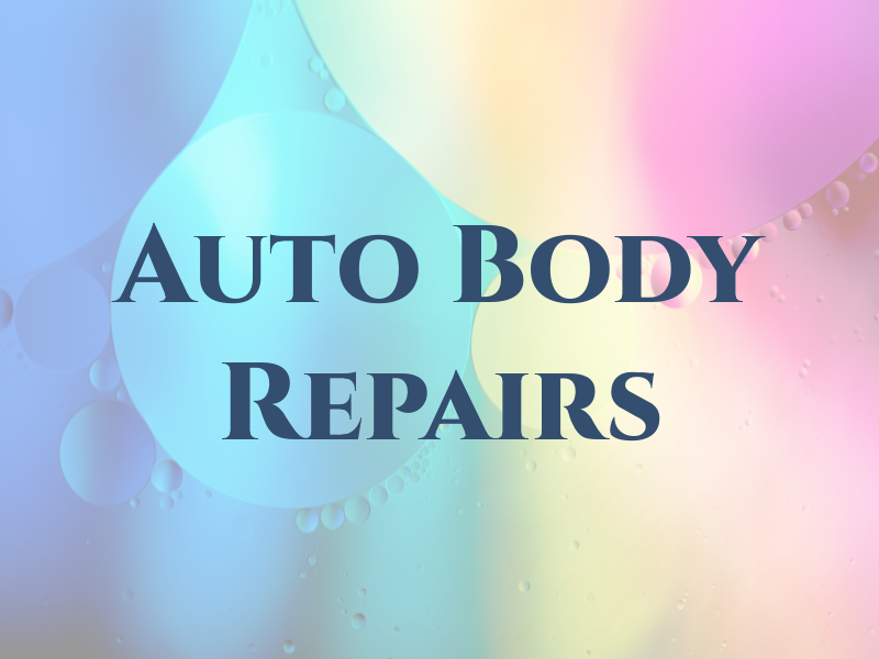 H & K Auto Body Repairs