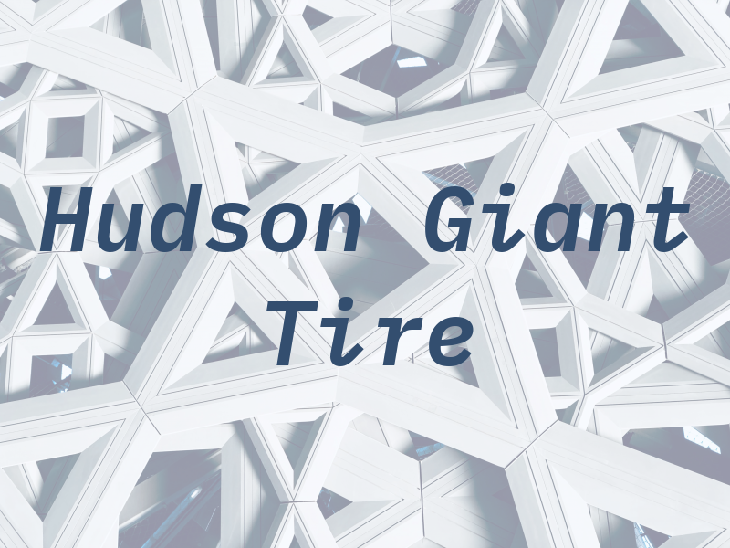 Hudson Giant Tire