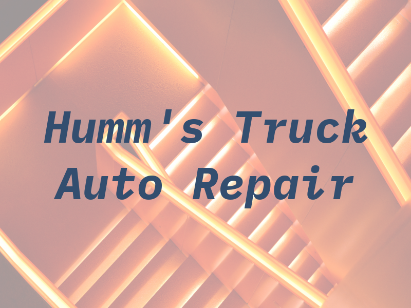 Humm's Truck & Auto Repair