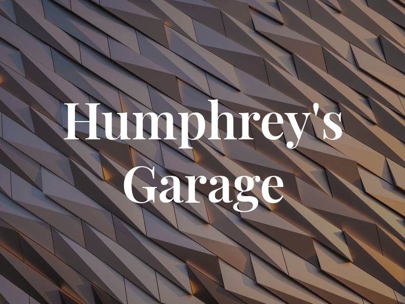 Humphrey's Garage