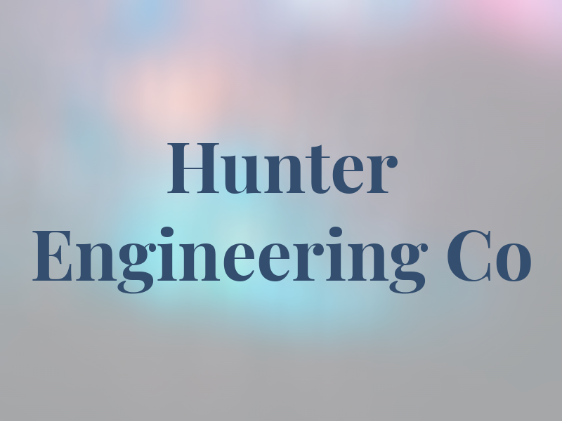 Hunter Engineering Co