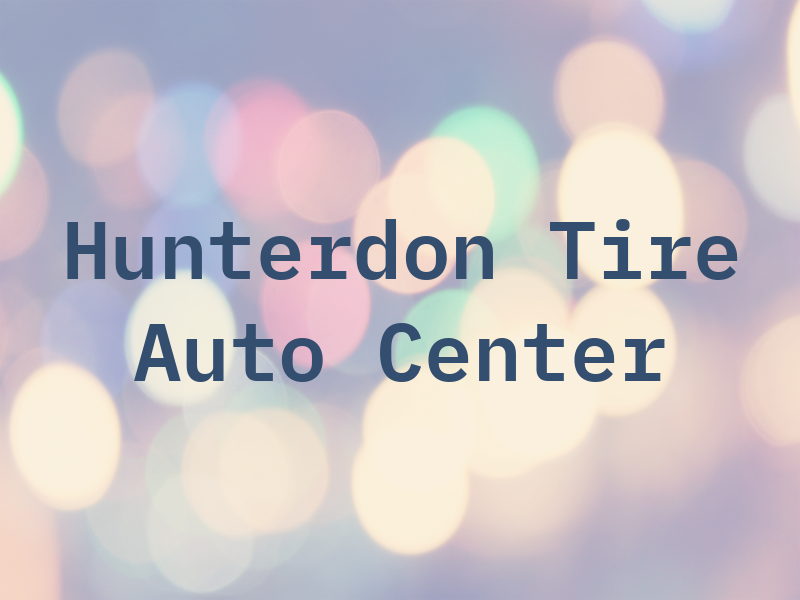 Hunterdon Tire & Auto Center