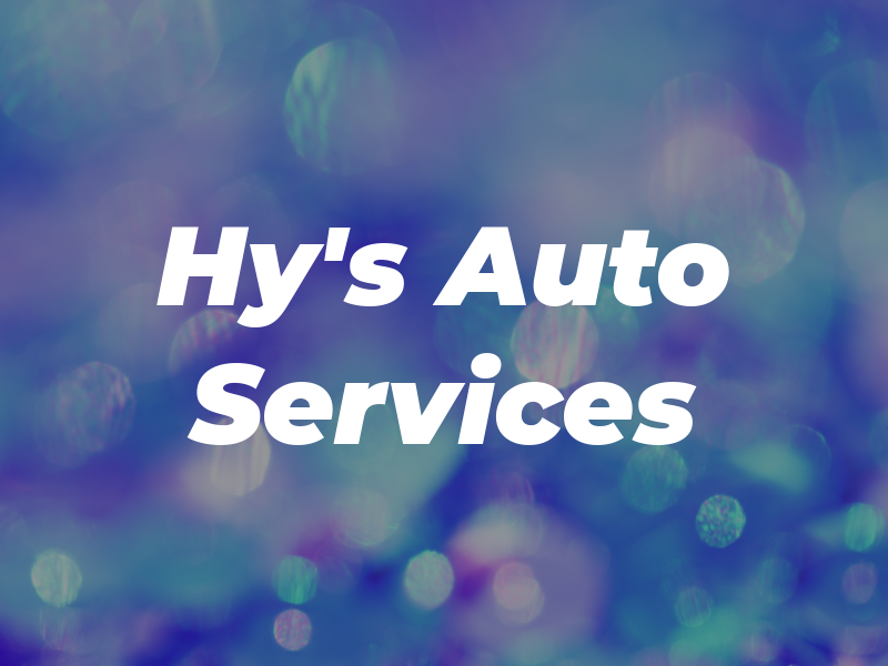 Hy's Auto Services