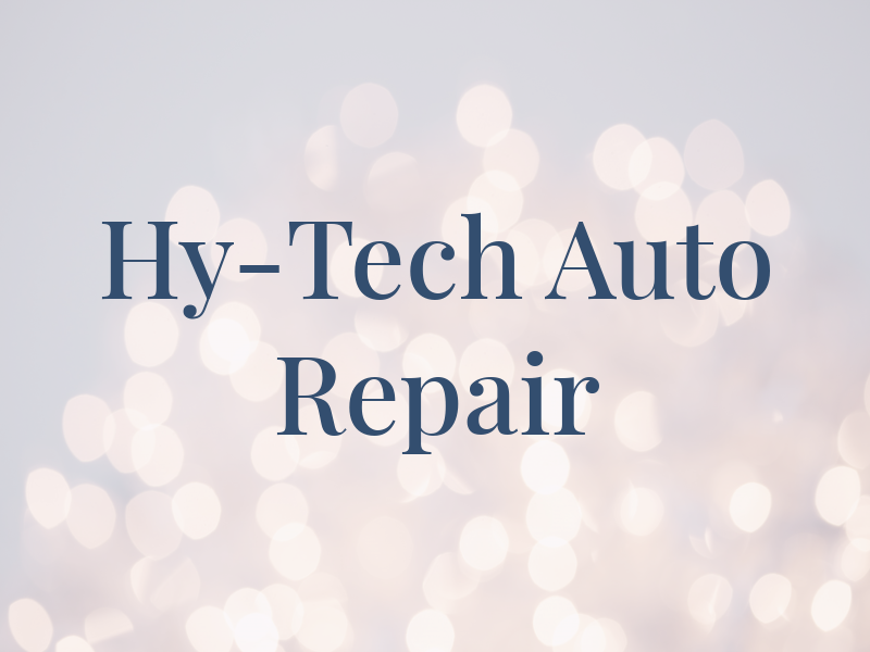 Hy-Tech Auto Repair
