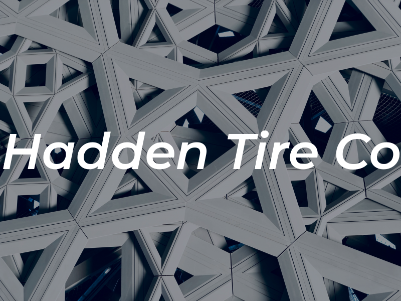 Hadden Tire Co