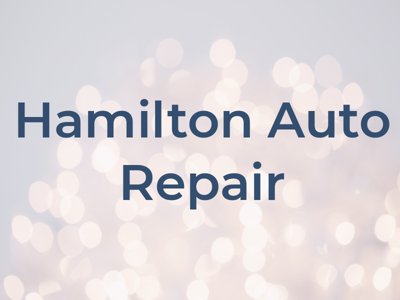 Hamilton Auto Repair