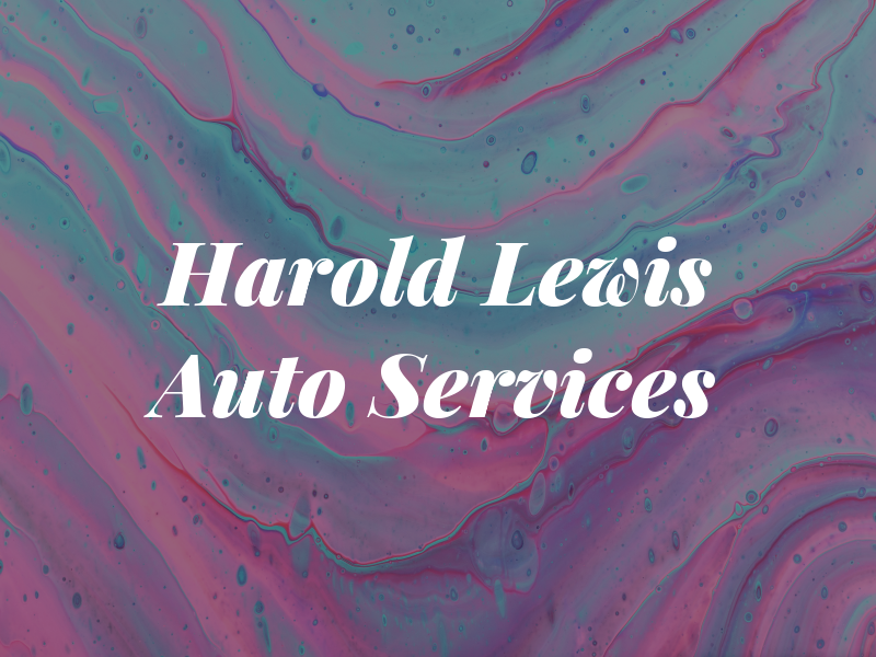 Harold Lewis Auto Services