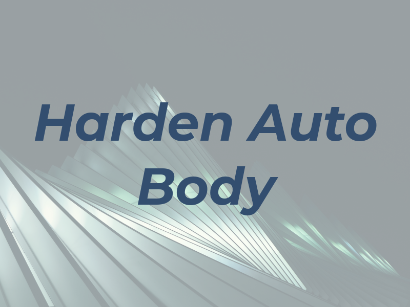 Harden Auto Body Inc