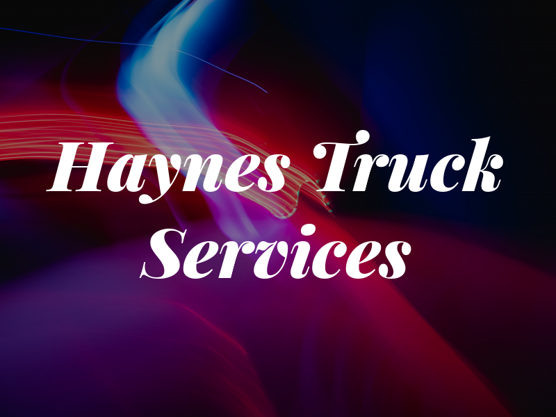 Haynes Truck Services