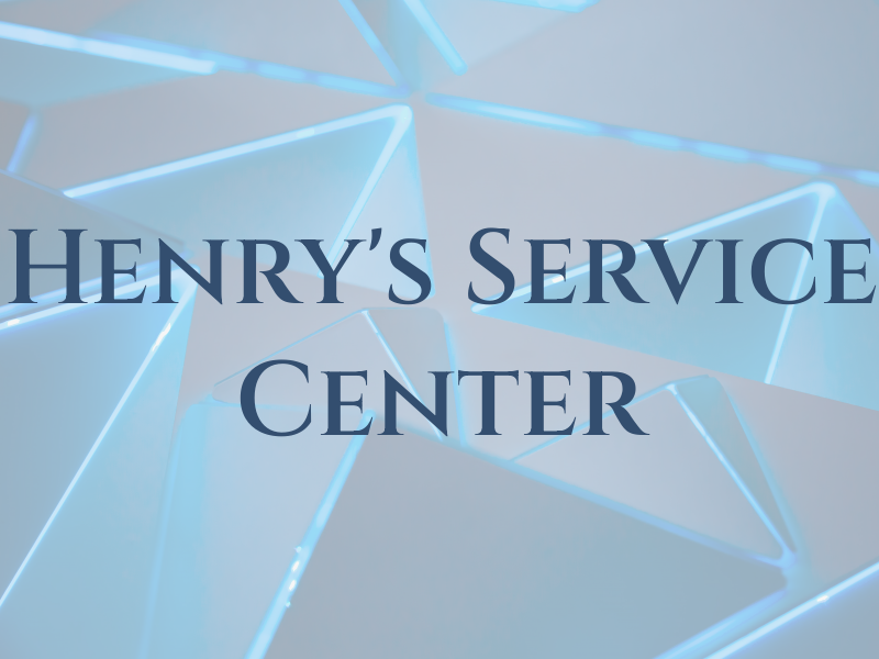 Henry's Service Center