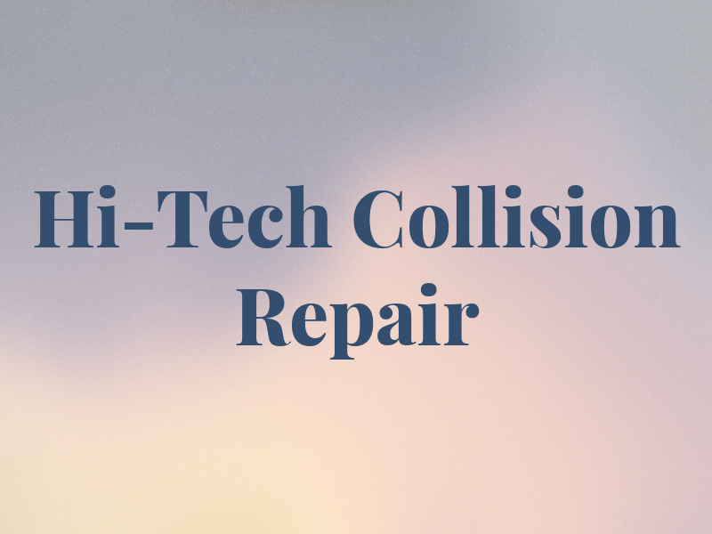 Hi-Tech Collision Repair