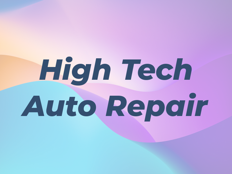 High Tech Auto Repair