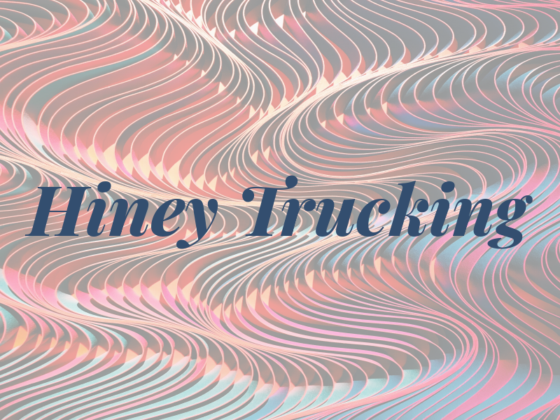 Hiney Trucking