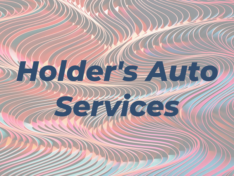 Holder's Auto Services