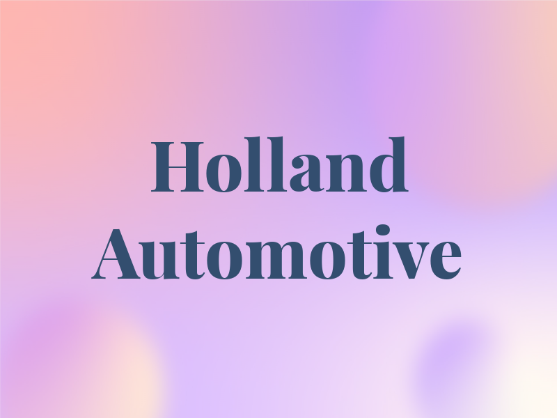 Holland Automotive