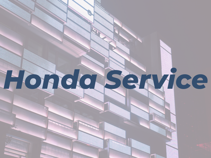 Honda Service