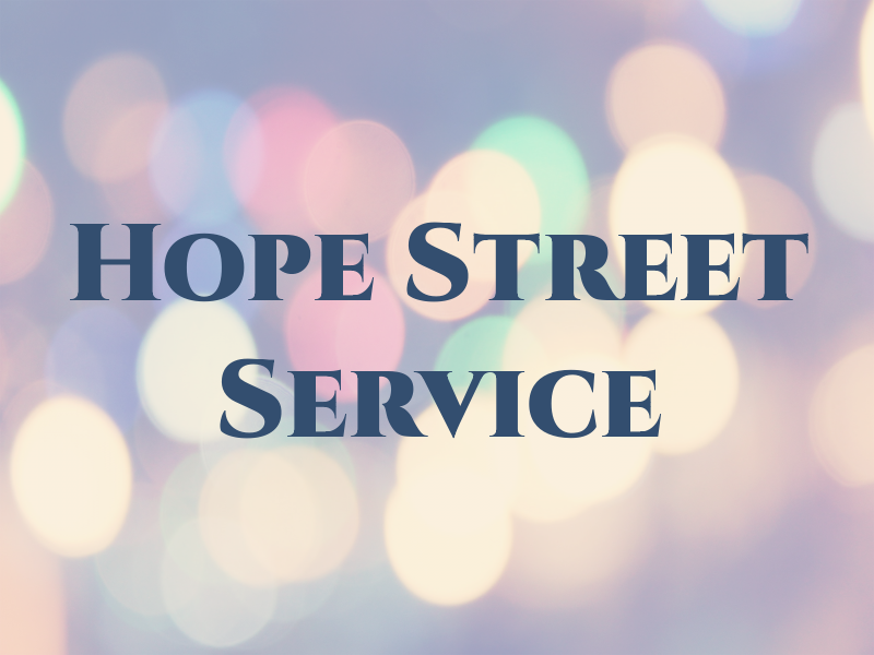 Hope Street Service