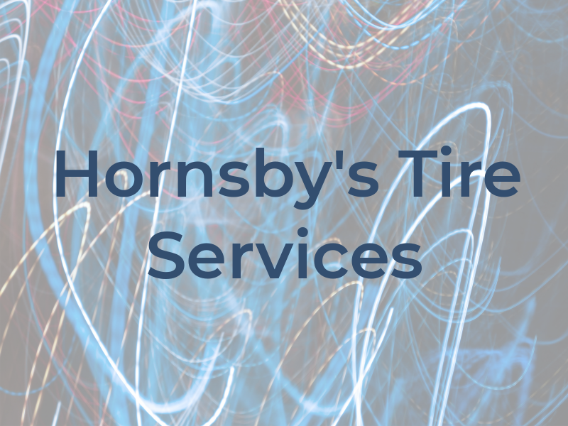 Hornsby's Tire Services