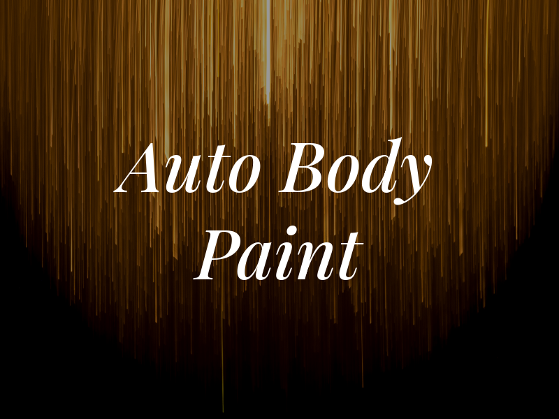 I & R Auto Body & Paint