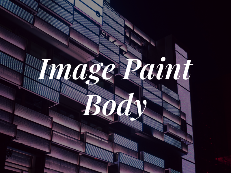 Image Paint & Body