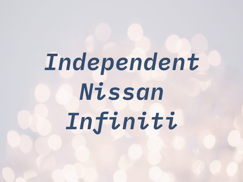 Independent Nissan & Infiniti