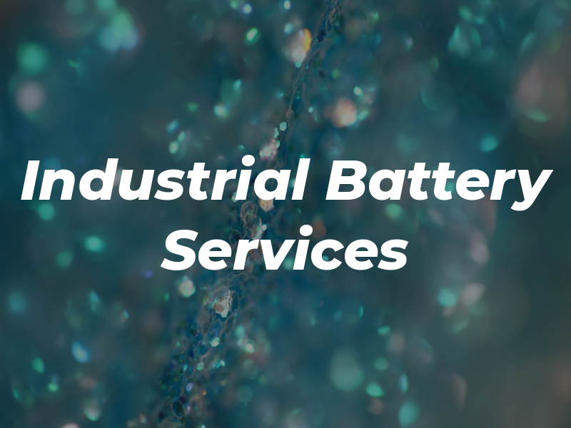 Industrial Battery Services