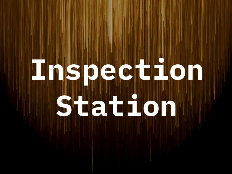 Inspection Station