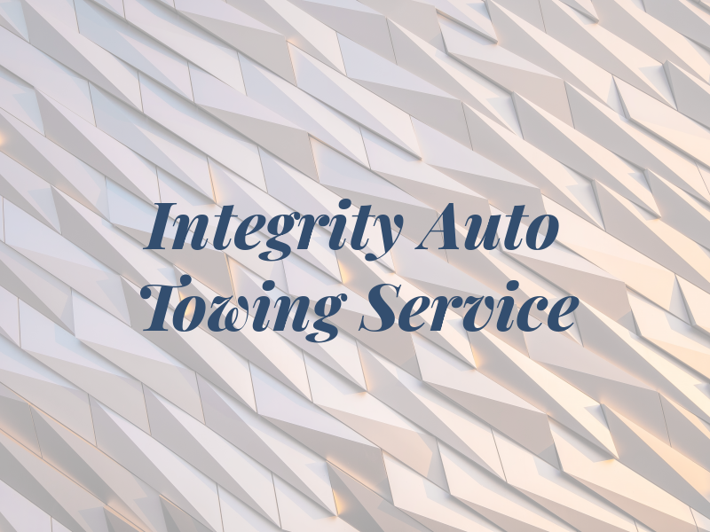 Integrity Auto Towing Service