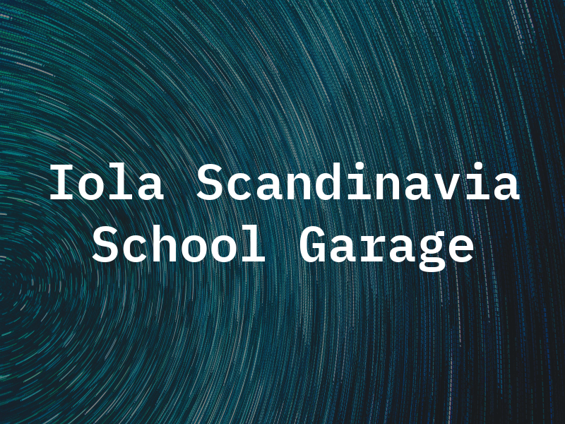 Iola Scandinavia School Bus Garage