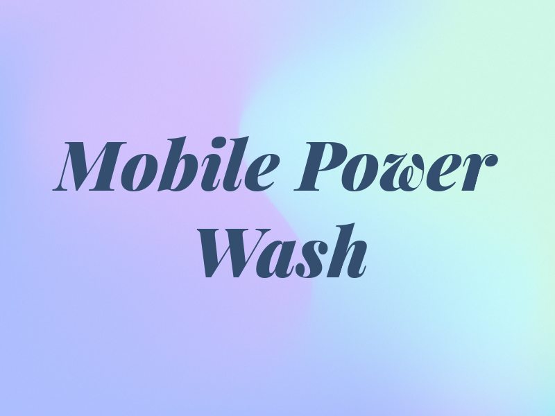 J & B Mobile Power Wash