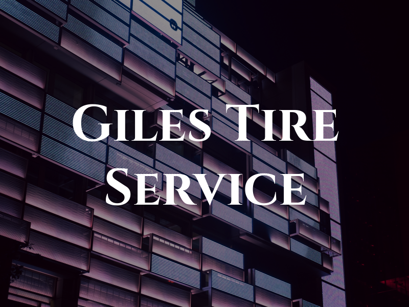 J & J Giles Tire Service